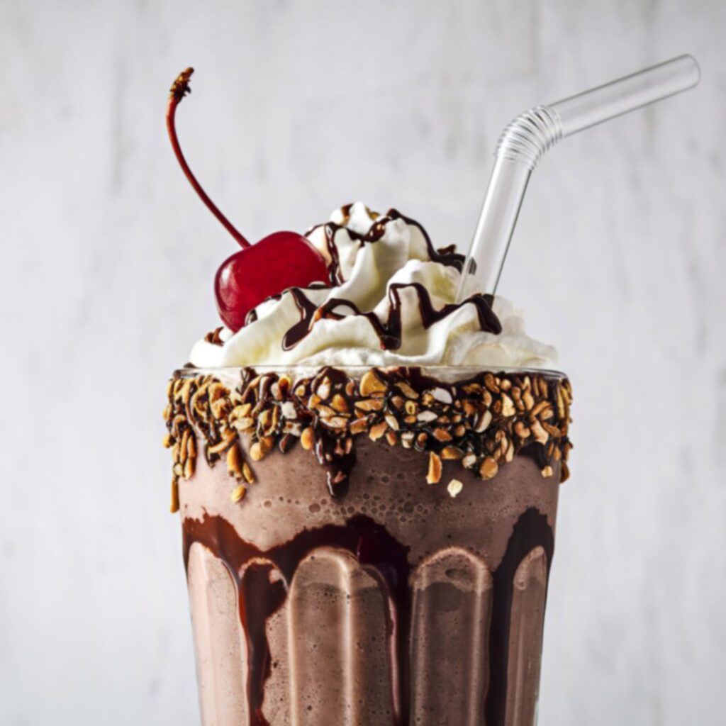 Milkshake + Sanduíche?
